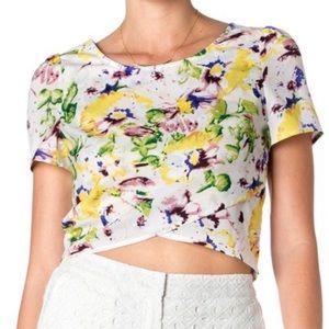 Miss Me Crop Top Floral
